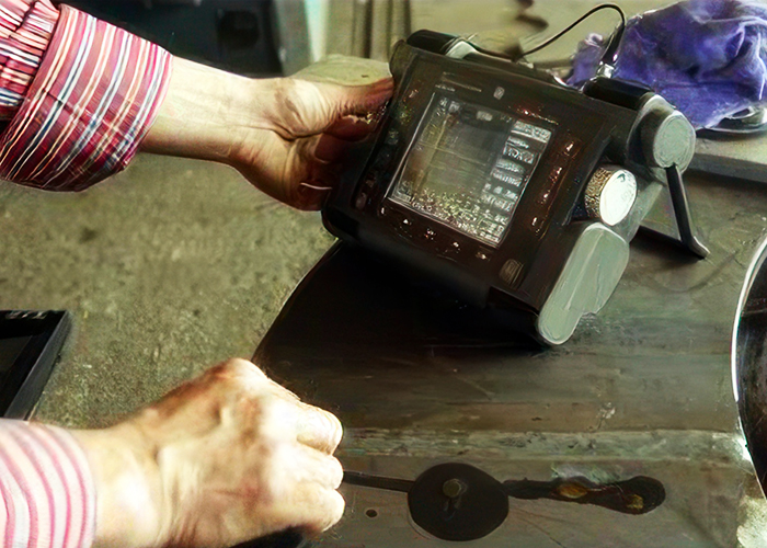 Ultrasonic flaw detection